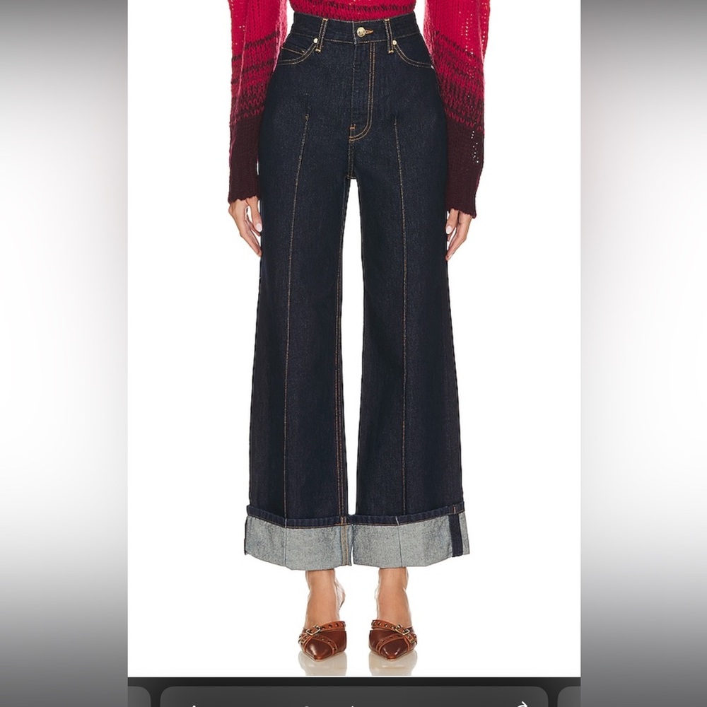 Ulla Johnson - The Genevieve Jean in Tigris Rigid Wash